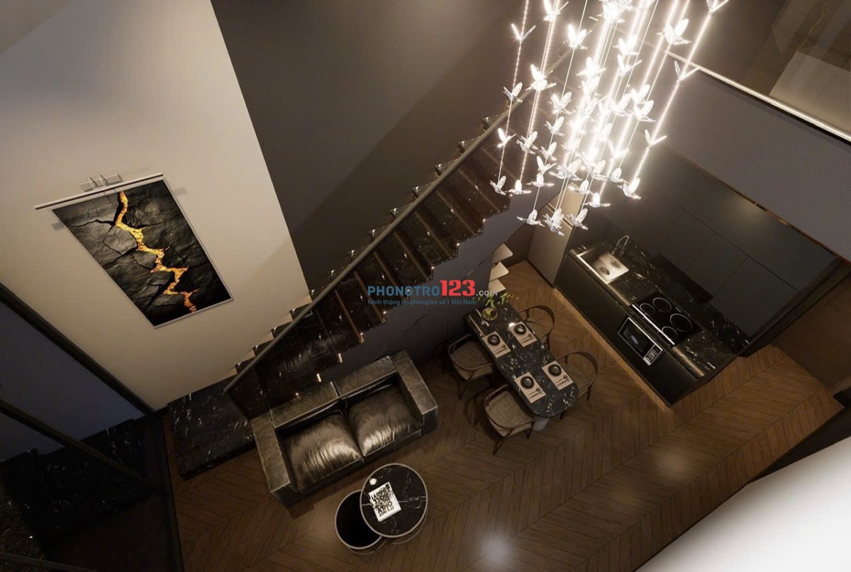 CĂN HỘ DUPLEX 1 TRỆT 1 LẦU NGAY ĐƯỜNG TÂN CẢNG- LUXURY, mới 100%