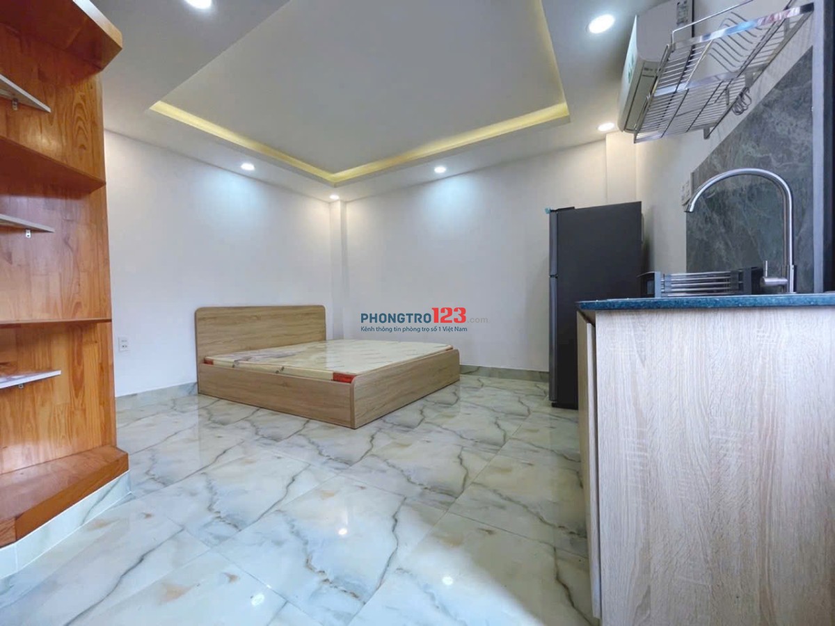 Cho thuê phòng Full Nội Thất cửa sổ lớn Lý Thường Kiệt Q10, gần ĐH Kinh Tế, Đại Học Hoa Sen SG