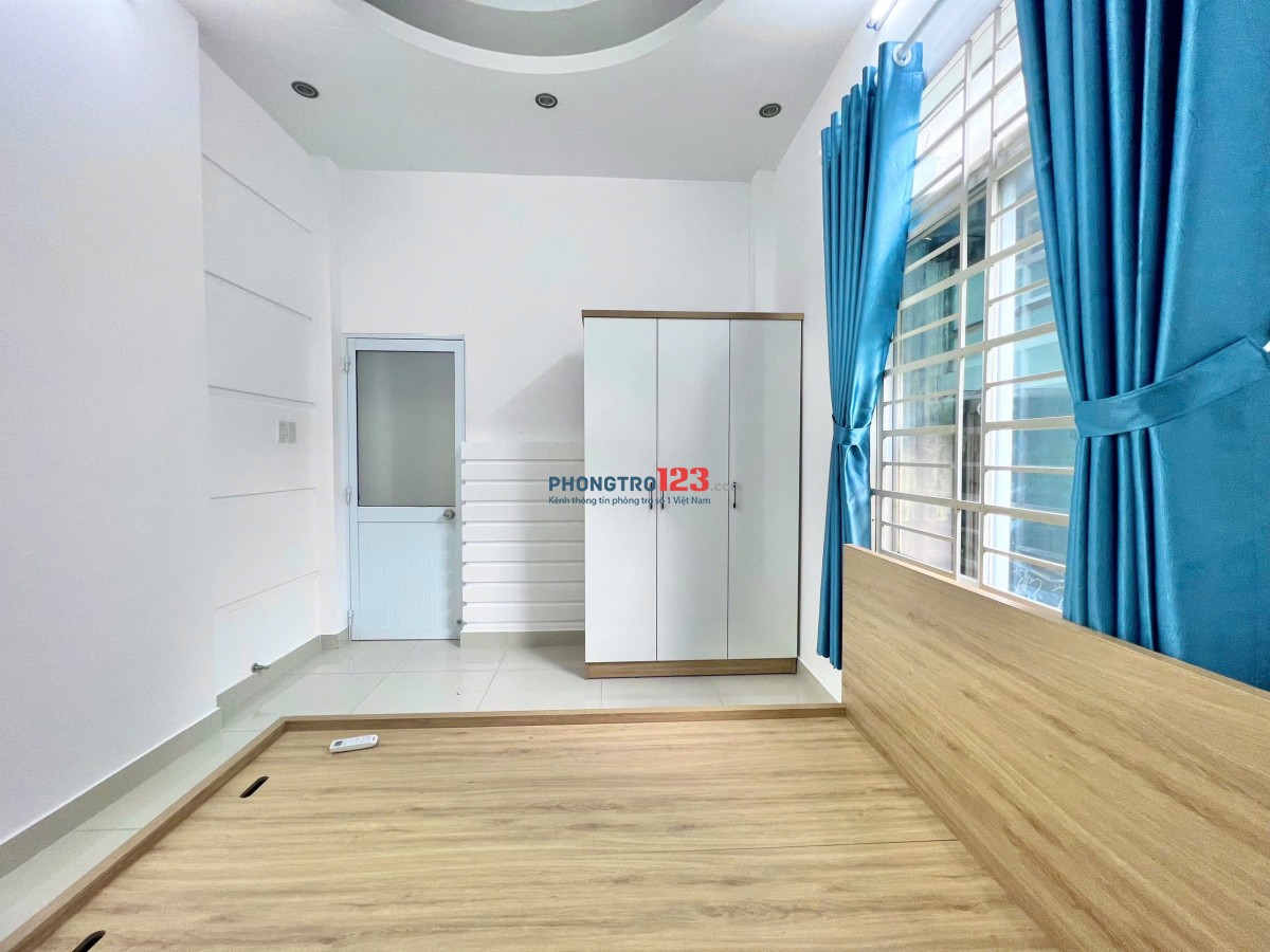 Cho thuê căn hộ 1PN Cửa sổ Q4 gần ĐH Luật, ĐH Nguyễn Tất Thành, cầu Calmette, cầu Khánh Hội