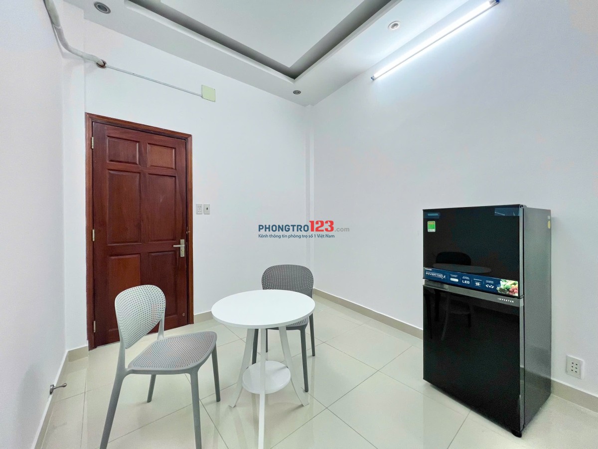Cho thuê căn hộ 1PN Cửa sổ Q4 gần ĐH Luật, ĐH Nguyễn Tất Thành, cầu Calmette, cầu Khánh Hội