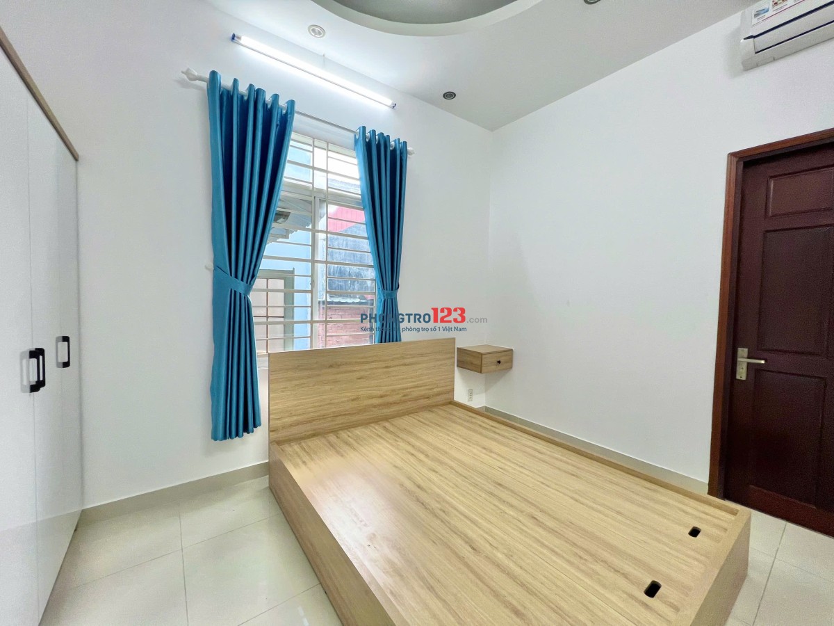 Cho thuê căn hộ 1PN Cửa sổ Q4 gần ĐH Luật, ĐH Nguyễn Tất Thành, cầu Calmette, cầu Khánh Hội