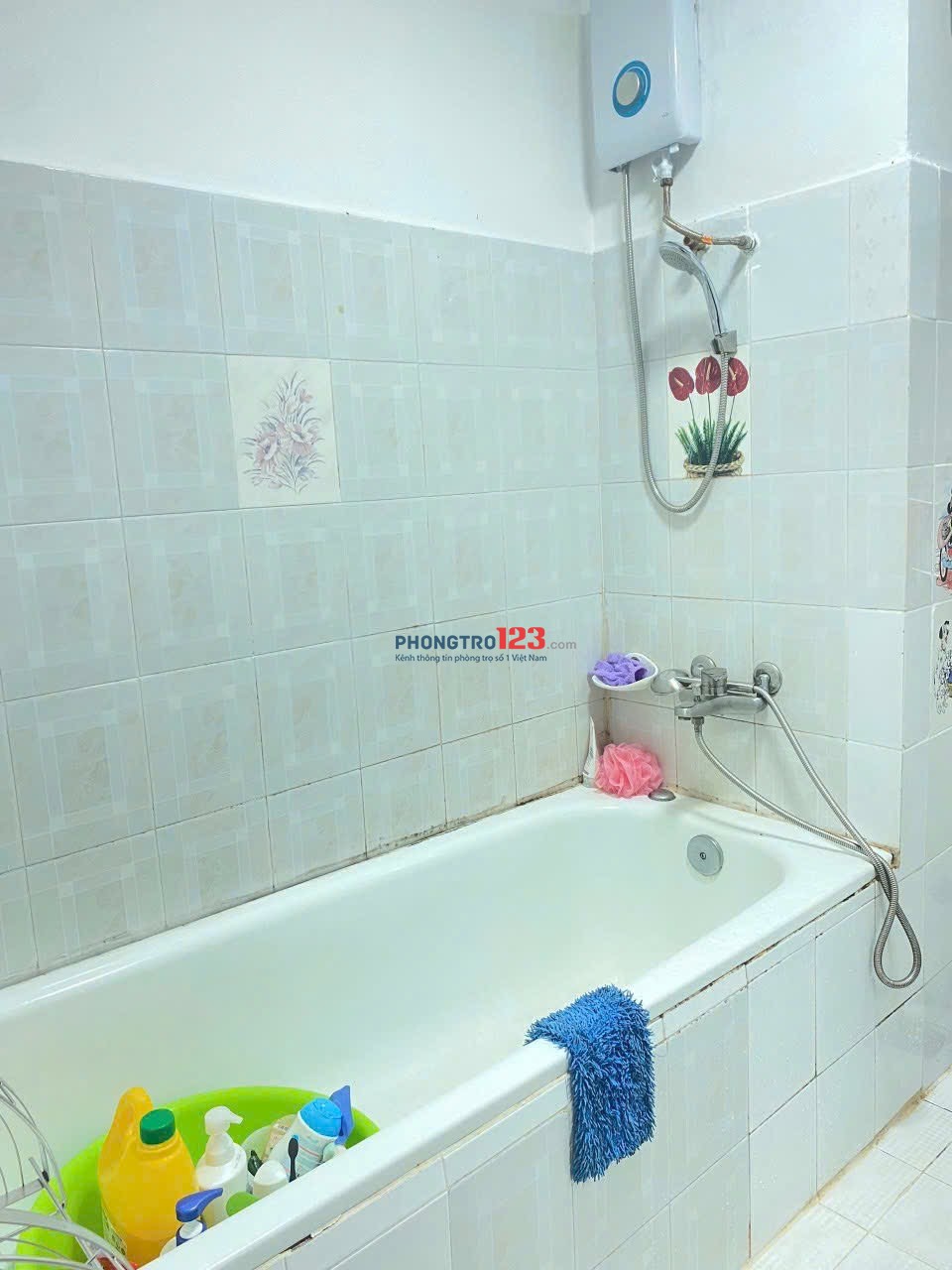 Phòng trọ giá hạt dẻ Q1 sát trường ĐH Văn Lang, ĐH Kiến trúc, ĐH KHXH&NV - Máy giặt riêng