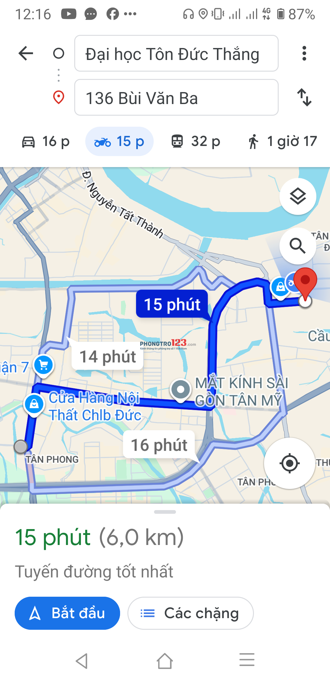 Cho thuê trọ giảm giá,Bùi Văn Ba, quận 7, gần khu chế xuất, trường học, gần chợ ( có hình )