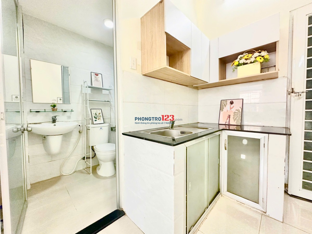 CHO THUÊ PHÒNG CHO SINH VIÊN 36m2 CỬA SỔ THOÁNG Ở BÌNH THẠNH GẦN ĐH GTVT