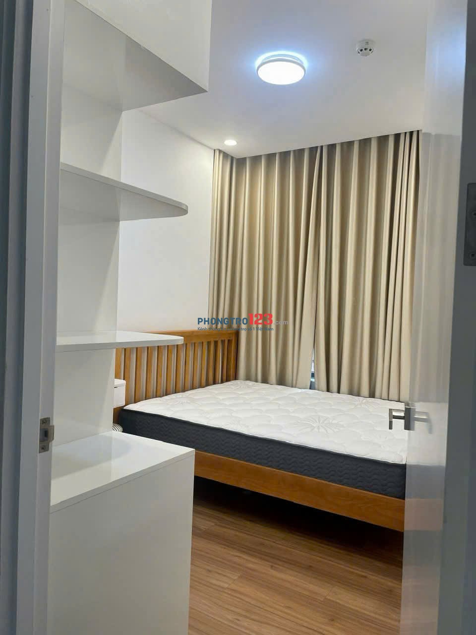 Chung cư Carillon 5, Luỹ Bán Bích, TP: 75m2, NT mới, 2p ngủ, 12tr/th