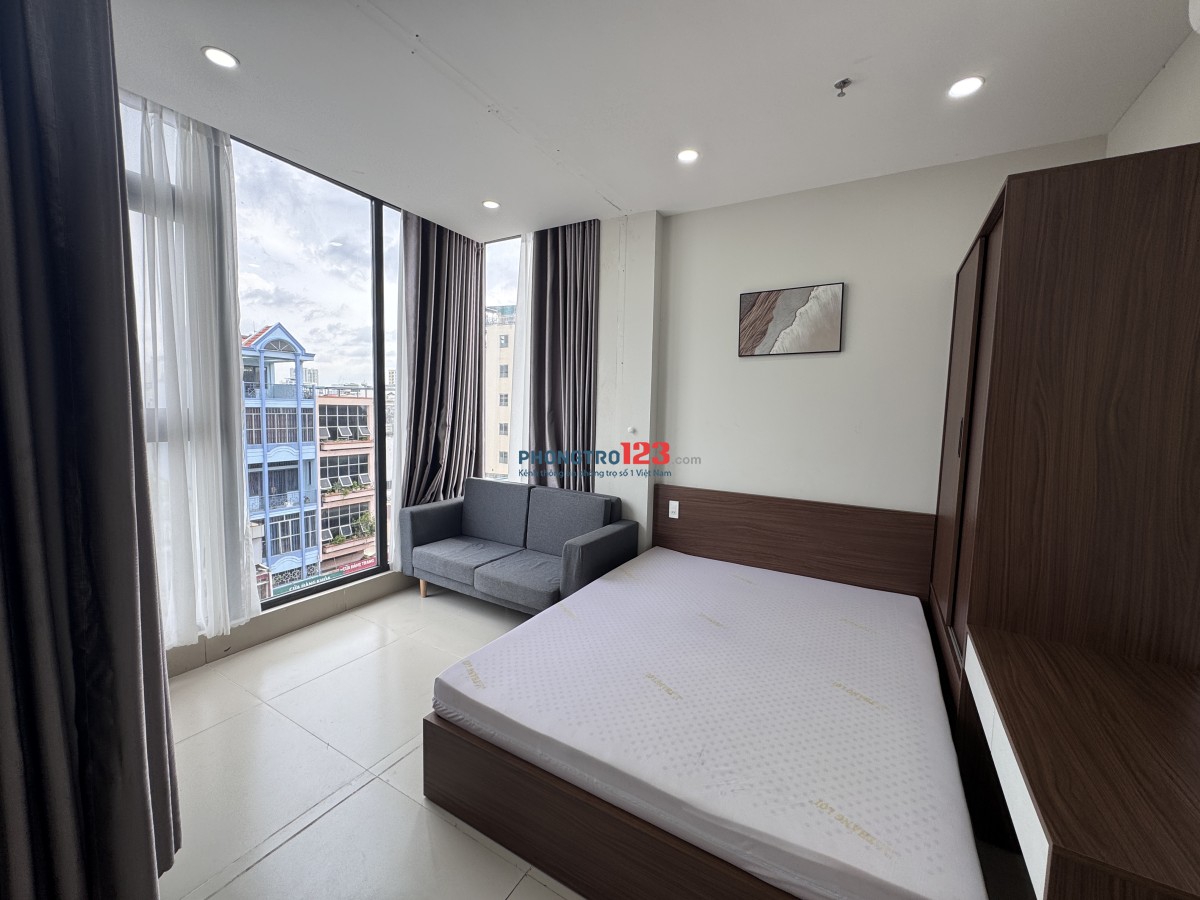 Căn hộ rộng 40m2 Ngay trường Hutech, UEF, HIU, Hồng Bàng, Ngoại Thương mới 100%