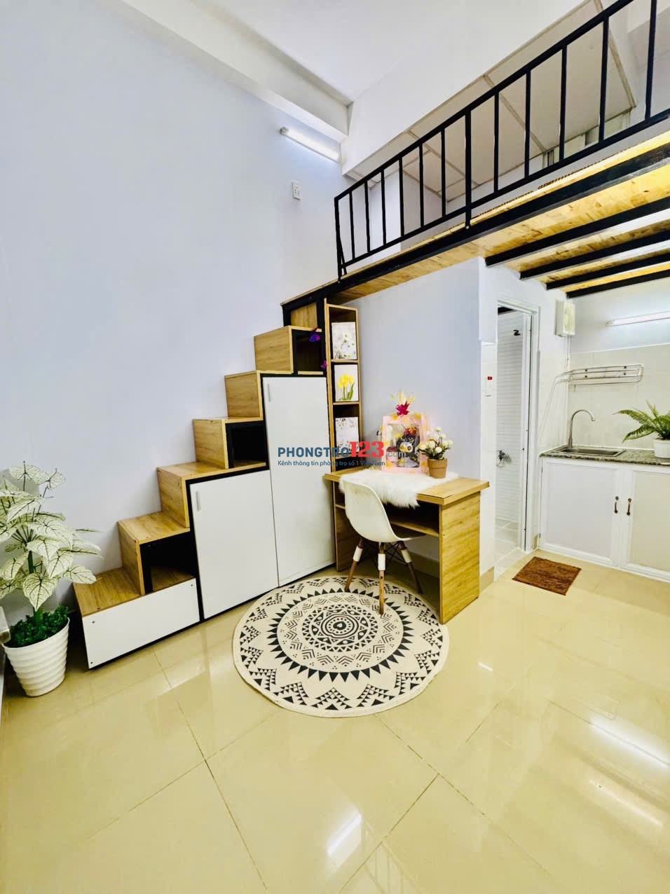 Phòng full nội thất giá tốt – Gần Etown, gần Đại Học Văn Hiến