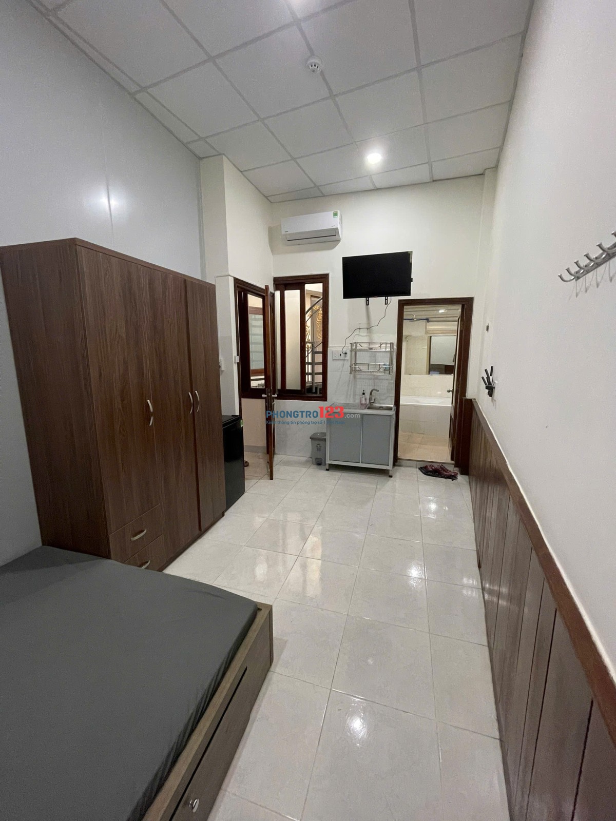 Phòng cho thuê tiện nghi, an ninh, giá rẻ nằm ngay trung tâm Bình Thạnh.