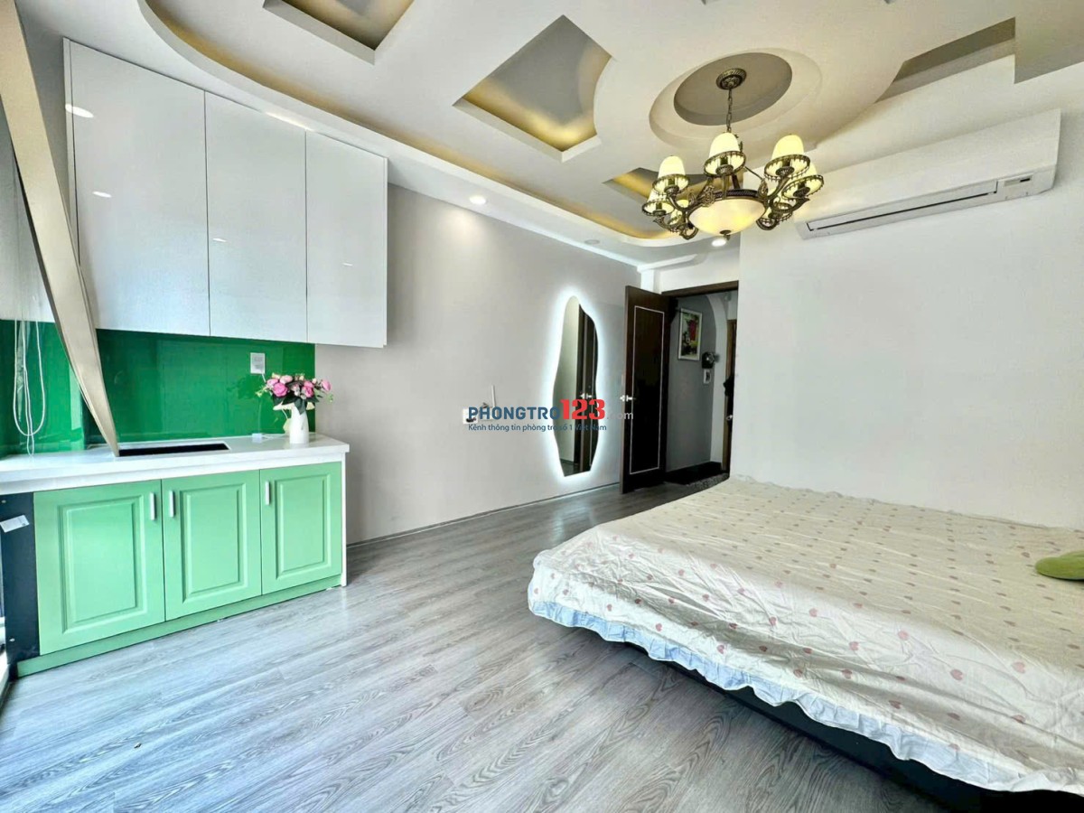 CHO THUÊ PHÒNG FULL NỘI THẤT BAN CÔNG ĐÓN NẮNG Ở BÌNH THẠNH NGAY ĐH HUTECH,UEF,HIU - LH: 0334998413