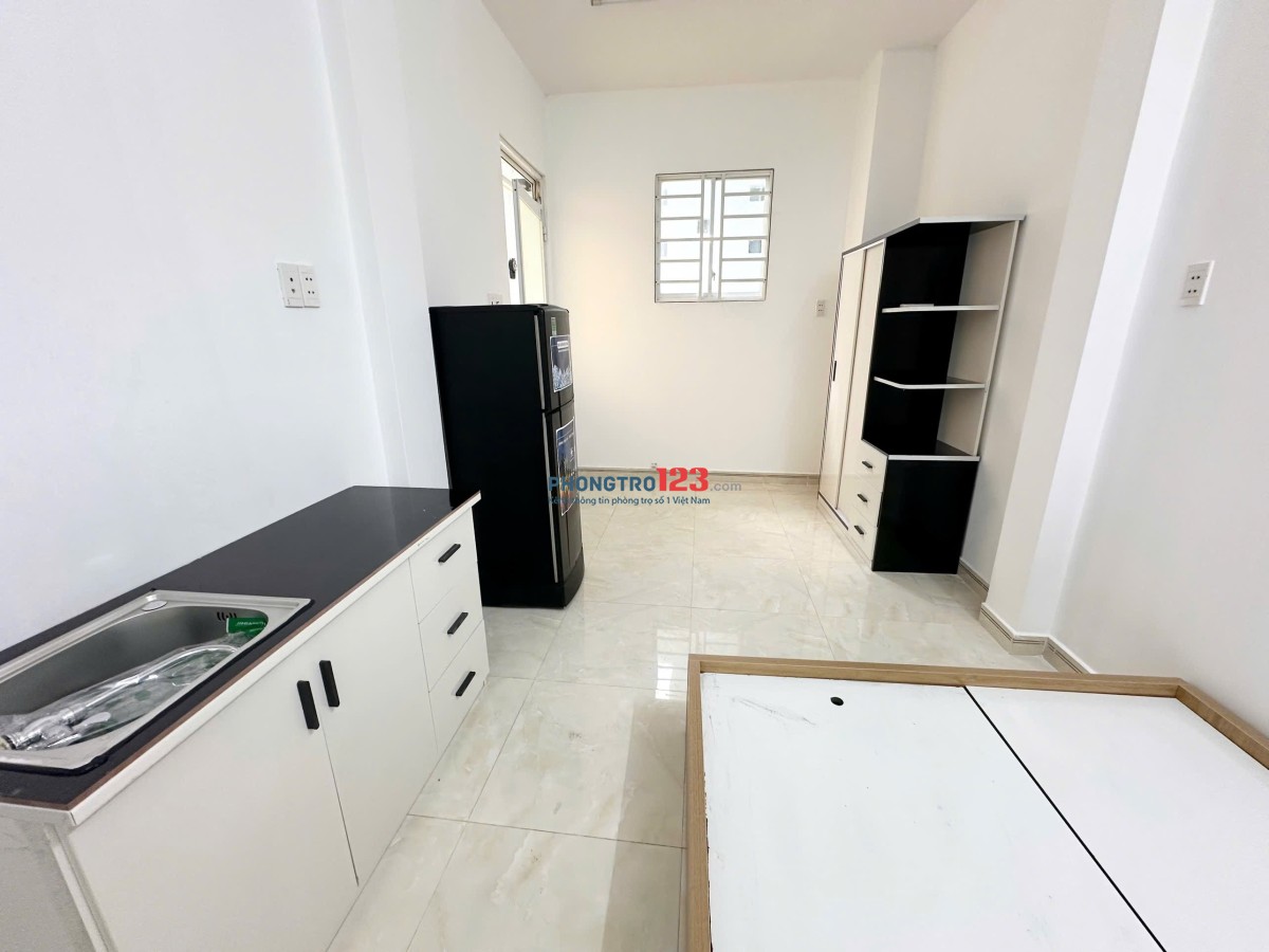  Cho thuê Studio Full Nội Thất – Tân Bình – Gần Sân Bay Tân Sơn Nhất & Etown Phòng studio