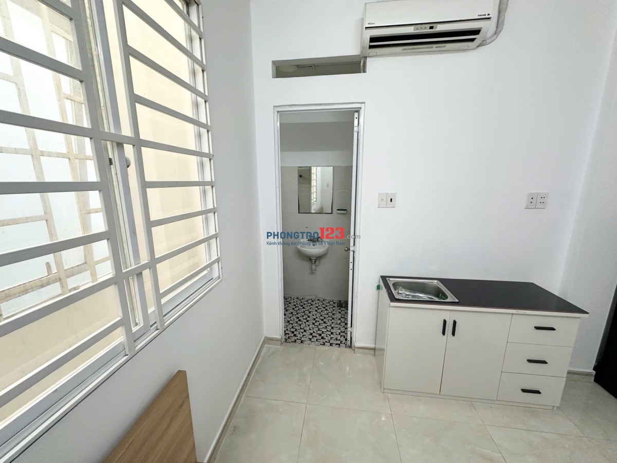  Cho thuê Studio Full Nội Thất – Tân Bình – Gần Sân Bay Tân Sơn Nhất & Etown Phòng studio