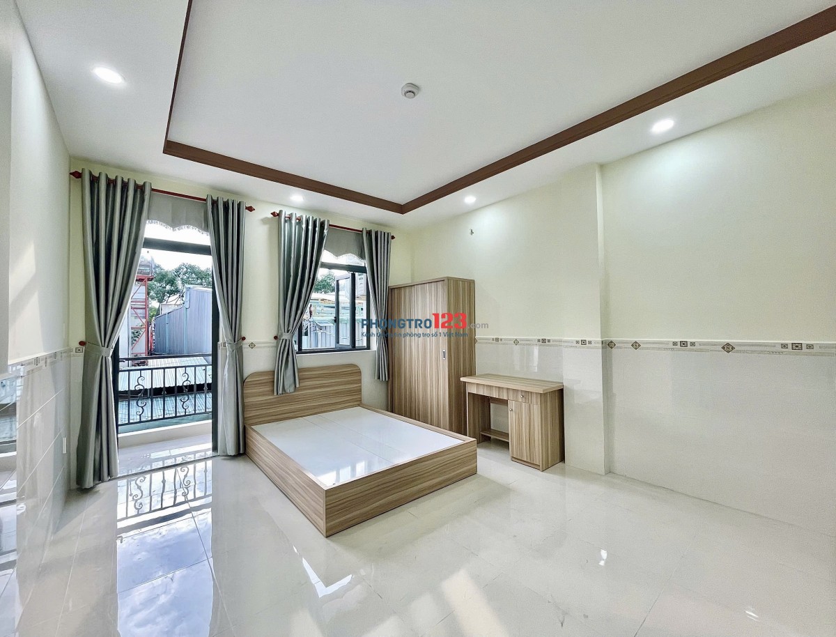 CHO THUÊ CĂN HỘ DỊCH VỤ MỚI, CÓ BANCOL GẦN GO TRƯỜNG CHINH, KHU AN NINH