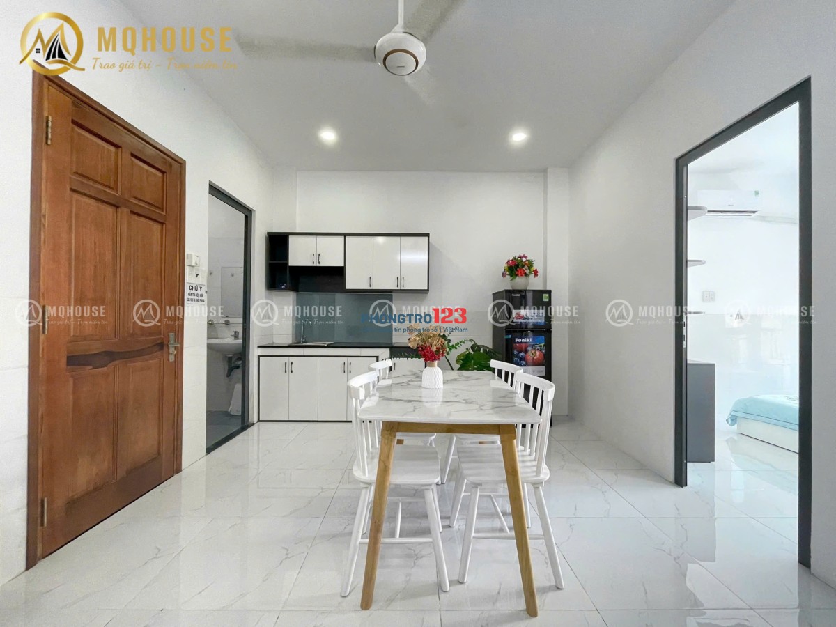 CĂN HỘ 2PN BAN CÔNG FULL NỘI THẤT ĐẸP GẦN NGÃ TƯ BẢY HIỀN - CHỢ HOÀNG HOA THÁM