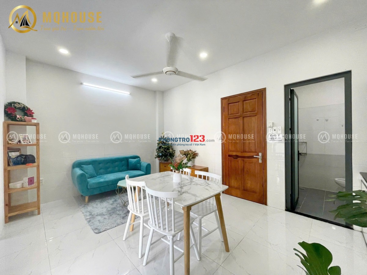 CĂN HỘ 2PN BAN CÔNG FULL NỘI THẤT ĐẸP GẦN NGÃ TƯ BẢY HIỀN - CHỢ HOÀNG HOA THÁM
