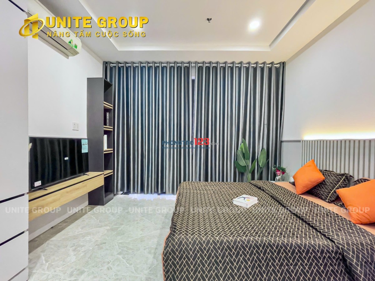 Căn hộ 1PN Full Nội Thất có ban công lớn view sông - Quận 7, gần UFM