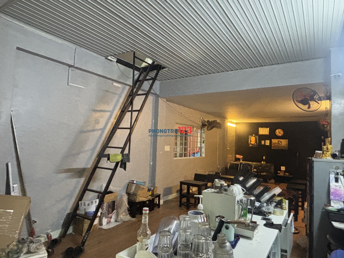CHO THUÊ MẶT BẰNG KẾT HỢP 1PN VỪA BUÔN BÁN VỪA Ở HẺM 1 XẸT XE HƠI THÔNG TRƯỜNG CHINH