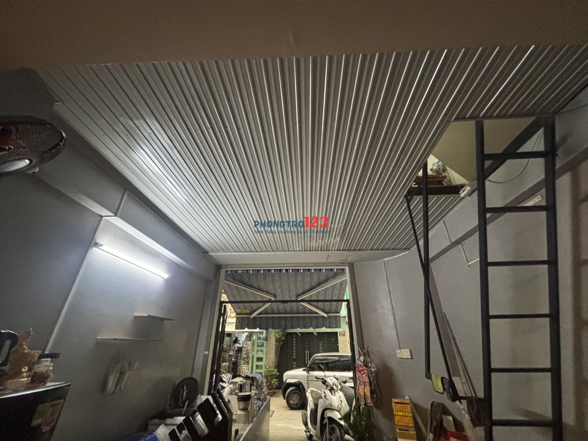 CHO THUÊ MẶT BẰNG KẾT HỢP 1PN VỪA BUÔN BÁN VỪA Ở HẺM 1 XẸT XE HƠI THÔNG TRƯỜNG CHINH