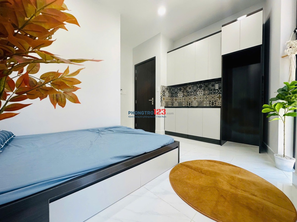 CHO THUÊ PHÒNG TRỌ FULL NỘI THẤT 34m2 CỬA SỔ THOÁNG Ở PHÚ NHUẬN GẦN ĐẠI HỌC UFM - LH: 0334998413