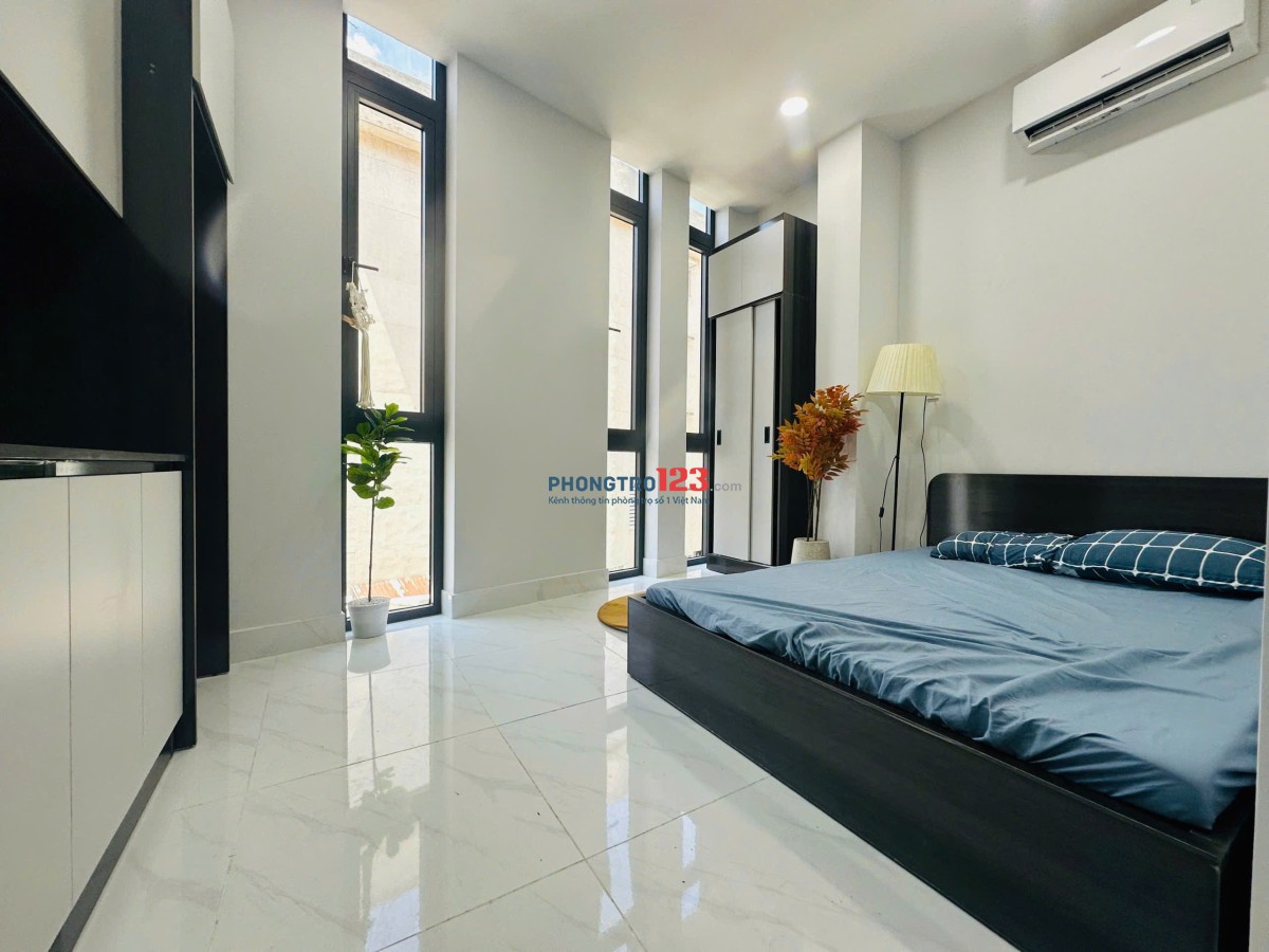 CHO THUÊ PHÒNG TRỌ FULL NỘI THẤT 34m2 CỬA SỔ THOÁNG Ở PHÚ NHUẬN GẦN ĐẠI HỌC UFM - LH: 0334998413