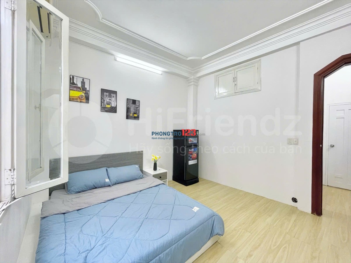 CHO THUÊ PHÒNG FULL NỘI THẤT 40m2 CỬA SỔ LỚN Ở BÌNH THẠNH NGAY ĐH HUTECH,HIU,UEF - LH: 0334998413