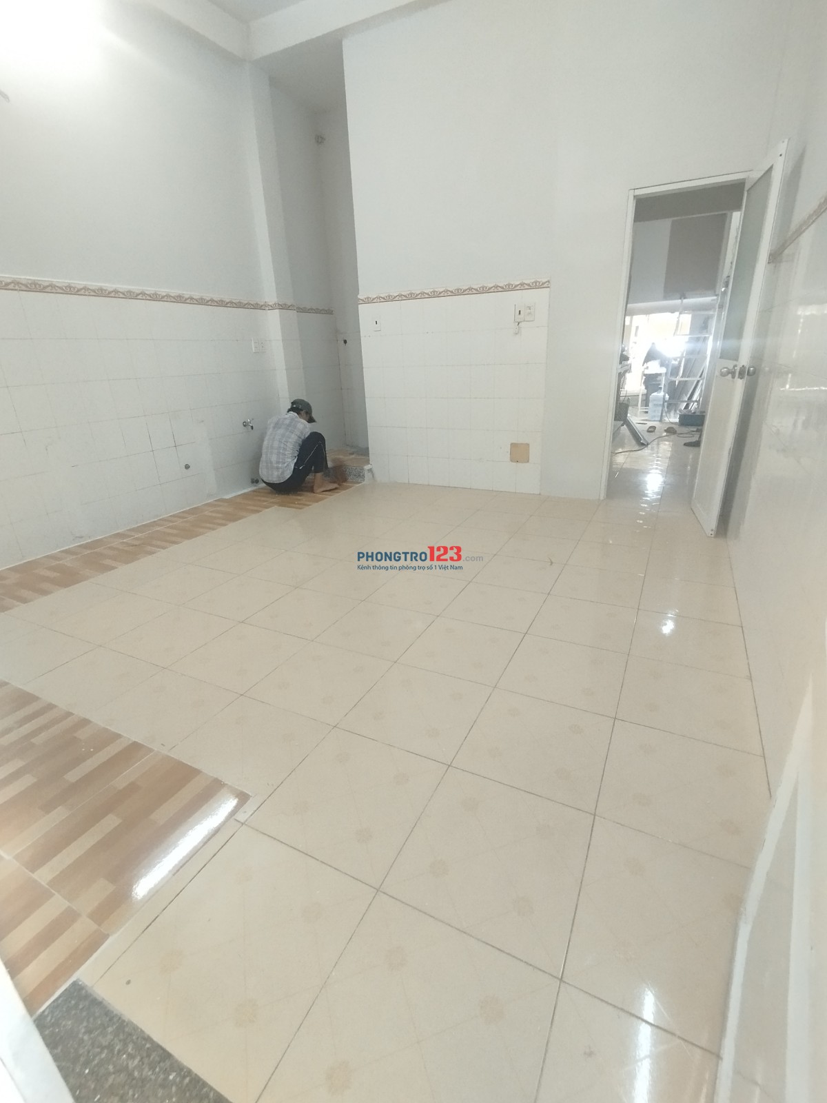 Phòng máy lạnh dưới trệt bếp tách phòng ngủ. Tạ Quang Bửu P4 Q8