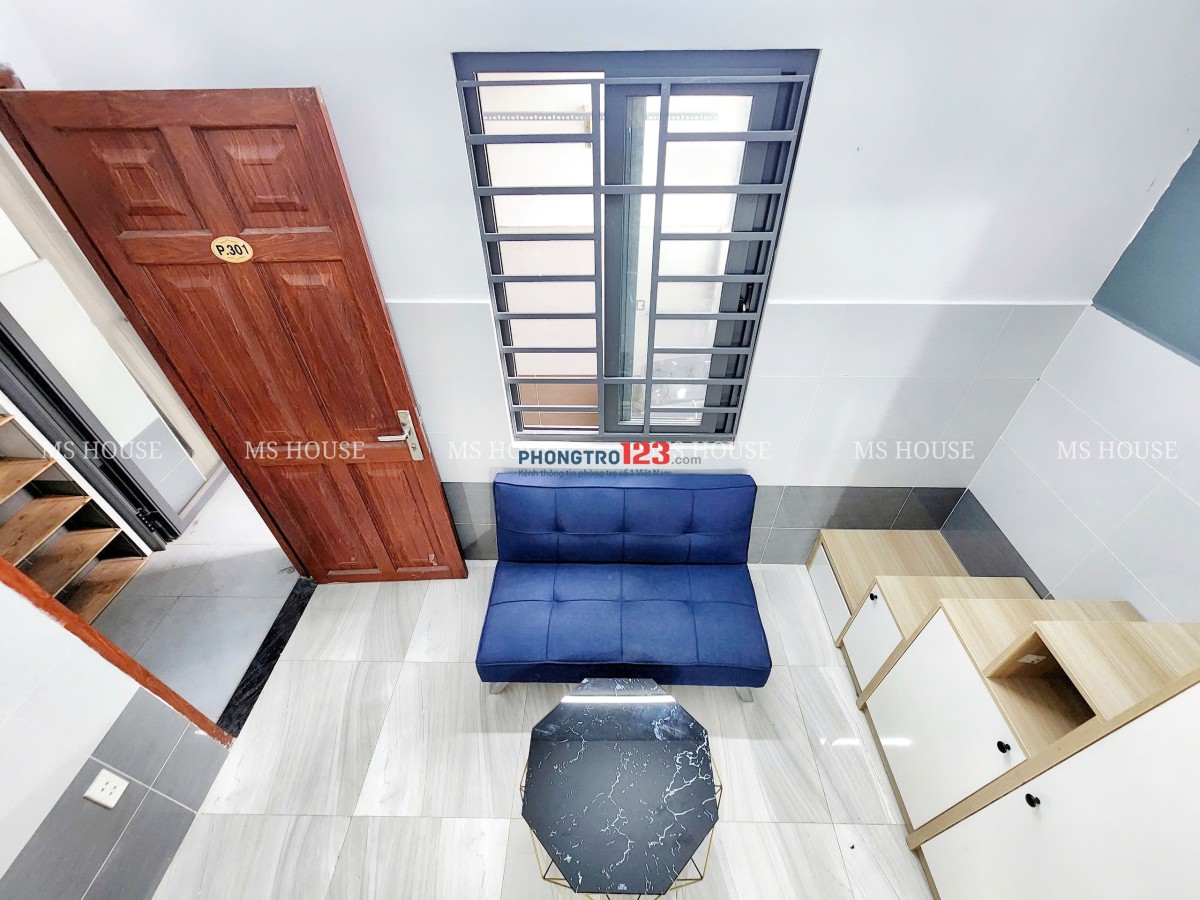 Hệ thống CHDV DUPLEX full nội thất ngay trung tâm gần sân bay Tân Sơn Nhất, cv Gia Định, bv 175
