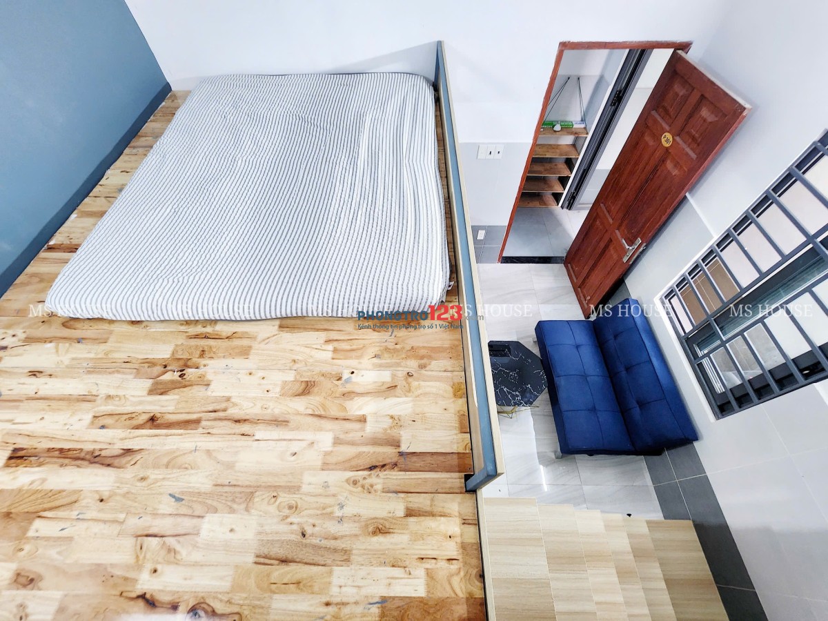 Hệ thống CHDV DUPLEX full nội thất ngay trung tâm gần sân bay Tân Sơn Nhất, cv Gia Định, bv 175