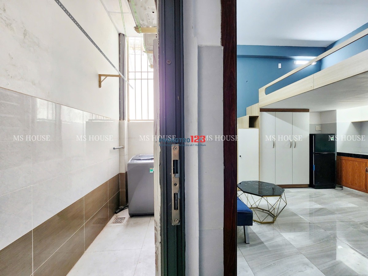 Hệ thống CHDV DUPLEX full nội thất ngay trung tâm gần sân bay Tân Sơn Nhất, cv Gia Định, bv 175