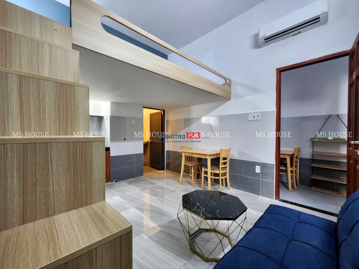 Hệ thống CHDV DUPLEX full nội thất ngay trung tâm gần sân bay Tân Sơn Nhất, cv Gia Định, bv 175
