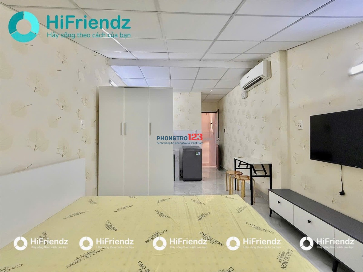 Cho Thuê Căn Hộ Studio Full Nội Thất - Gần Cầu Vượt Hoàng Hoa Thám