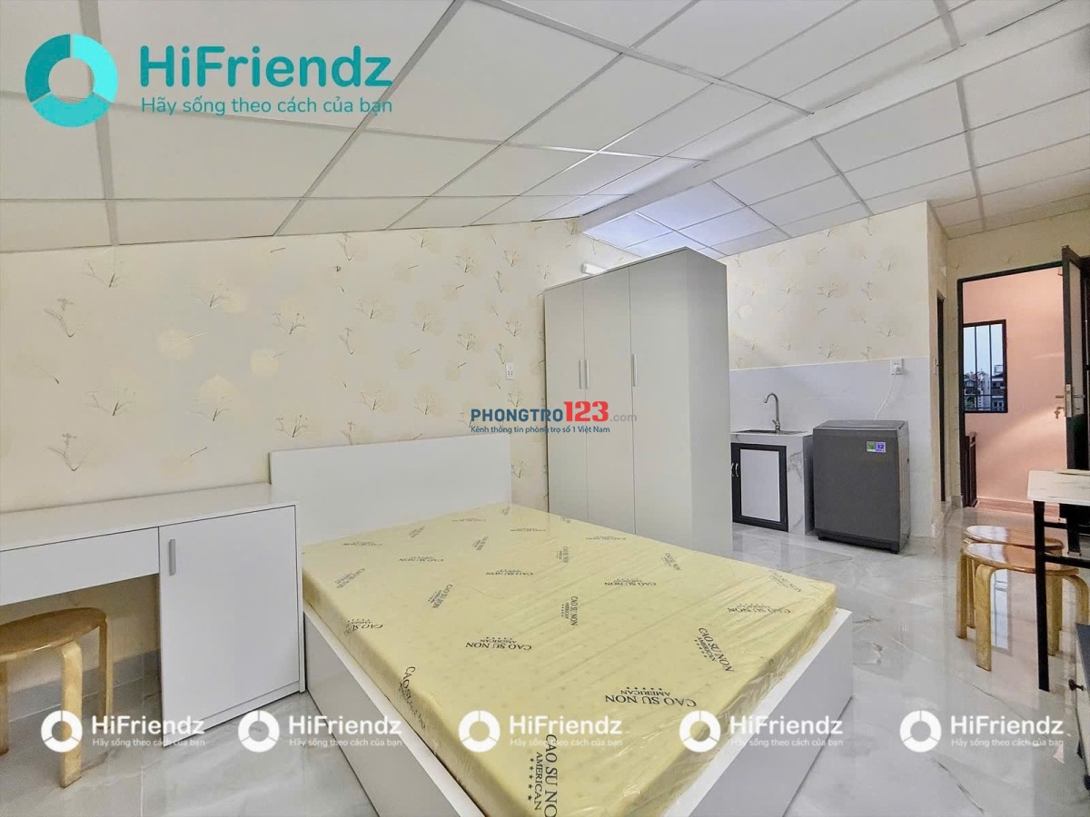 Cho Thuê Căn Hộ Studio Full Nội Thất - Gần Cầu Vượt Hoàng Hoa Thám