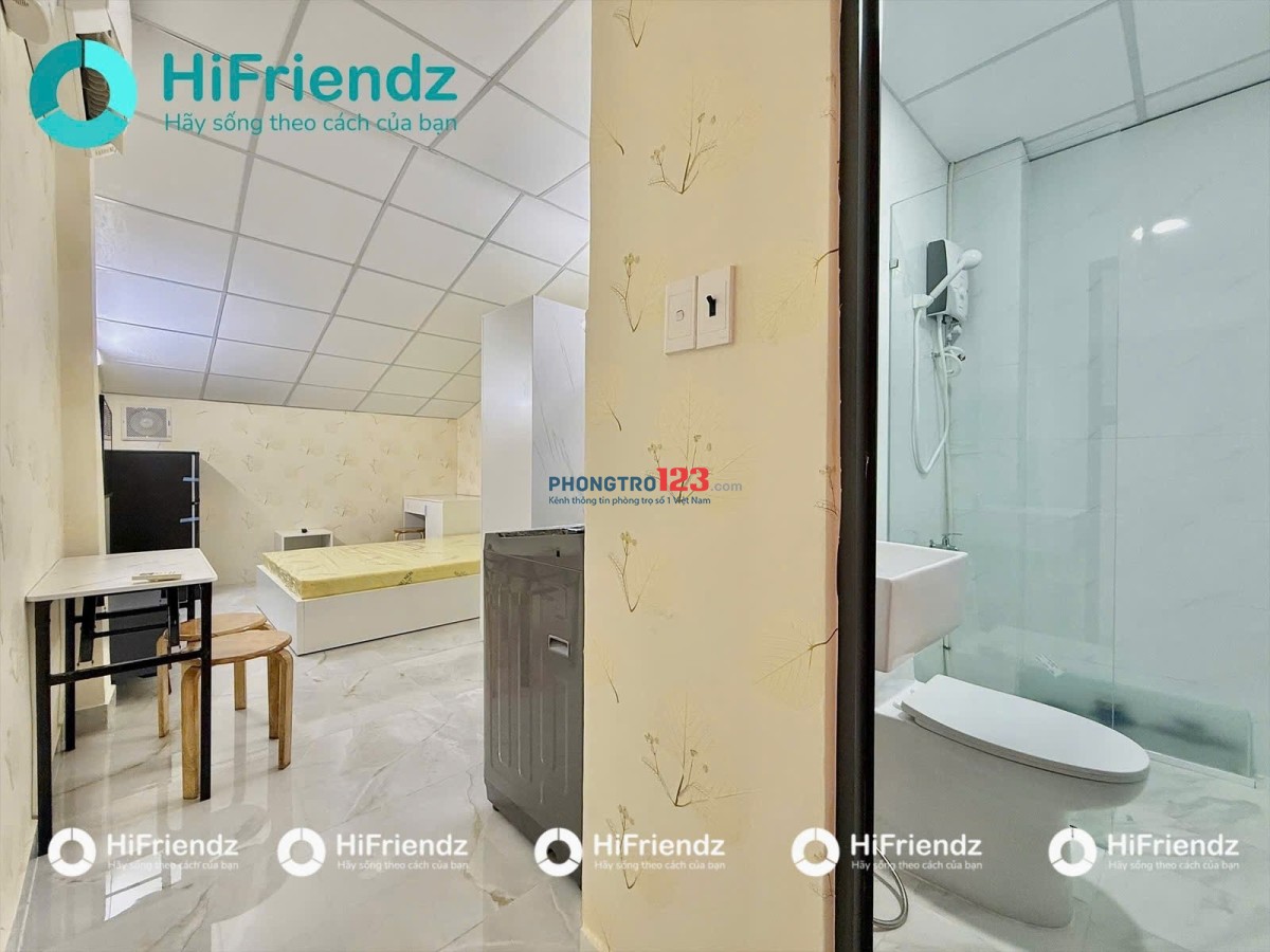 Cho Thuê Căn Hộ Studio Full Nội Thất - Gần Cầu Vượt Hoàng Hoa Thám