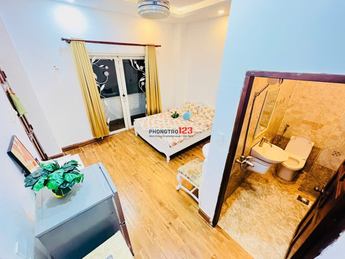 Cho Thuê Căn Hộ Studio Full Nội Thất - Trung tâm ngoại ngữ The Forum Center Lê Văn Sỹ, P.01, Q. TB