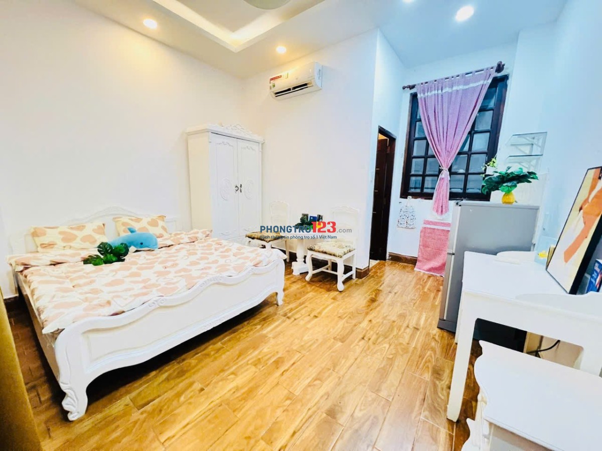 Cho Thuê Căn Hộ Studio Full Nội Thất - Trung tâm ngoại ngữ The Forum Center Lê Văn Sỹ, P.01, Q. TB