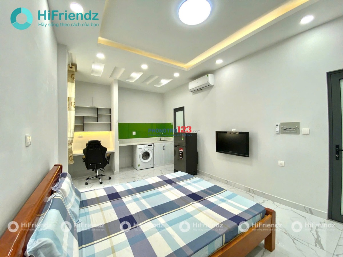 Cho thuê phòng studio, CHDV, mới xây xong đường Nguyễn Trãi, Quận 5. Giá rẻ. Full nội thất cao cấp