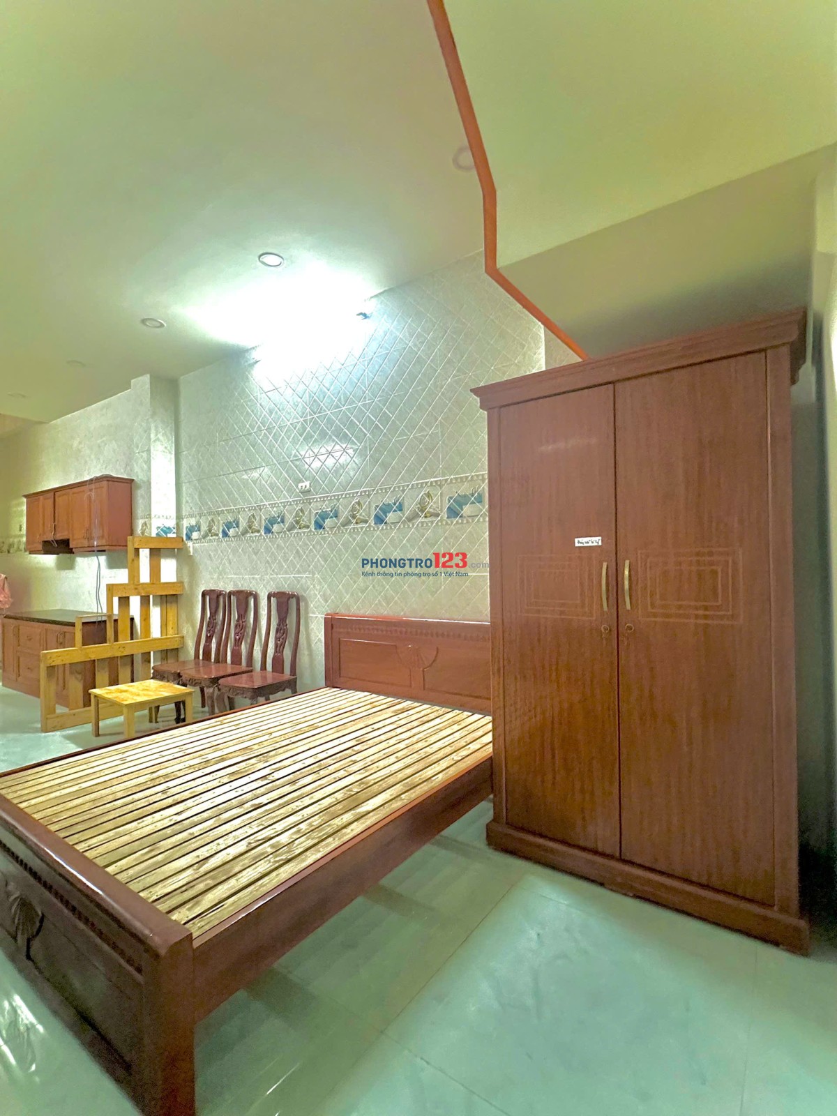 Chính chủ cho thuê phòng full nội thất, gần sân bay, 30m2, giá 5tr