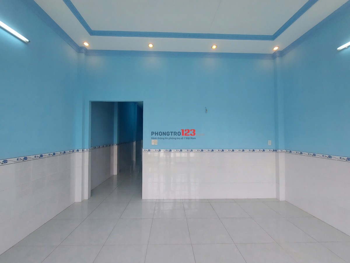 Cho thuê nhà hẻm xe hơi 5m đường Số 6 Nguyễn Duy Trinh 80m (5x16) - 2 tầng 4PN Long Trường, Quận 9.
