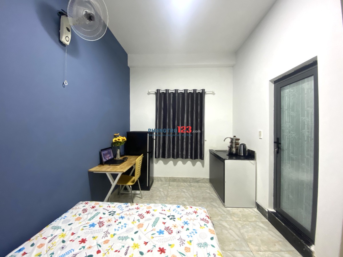 PHÒNG 25M2 FULL NỘI THẤT - NGUYÊN THỊ THẬP - GẦN CHỢ TÂN MỸ