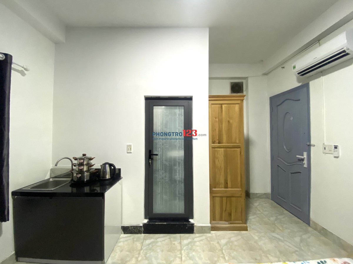 PHÒNG 25M2 FULL NỘI THẤT - NGUYÊN THỊ THẬP - GẦN CHỢ TÂN MỸ