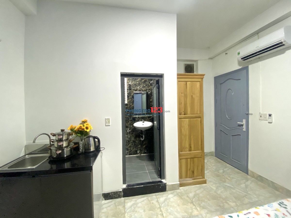 PHÒNG 25M2 FULL NỘI THẤT - NGUYÊN THỊ THẬP - GẦN CHỢ TÂN MỸ