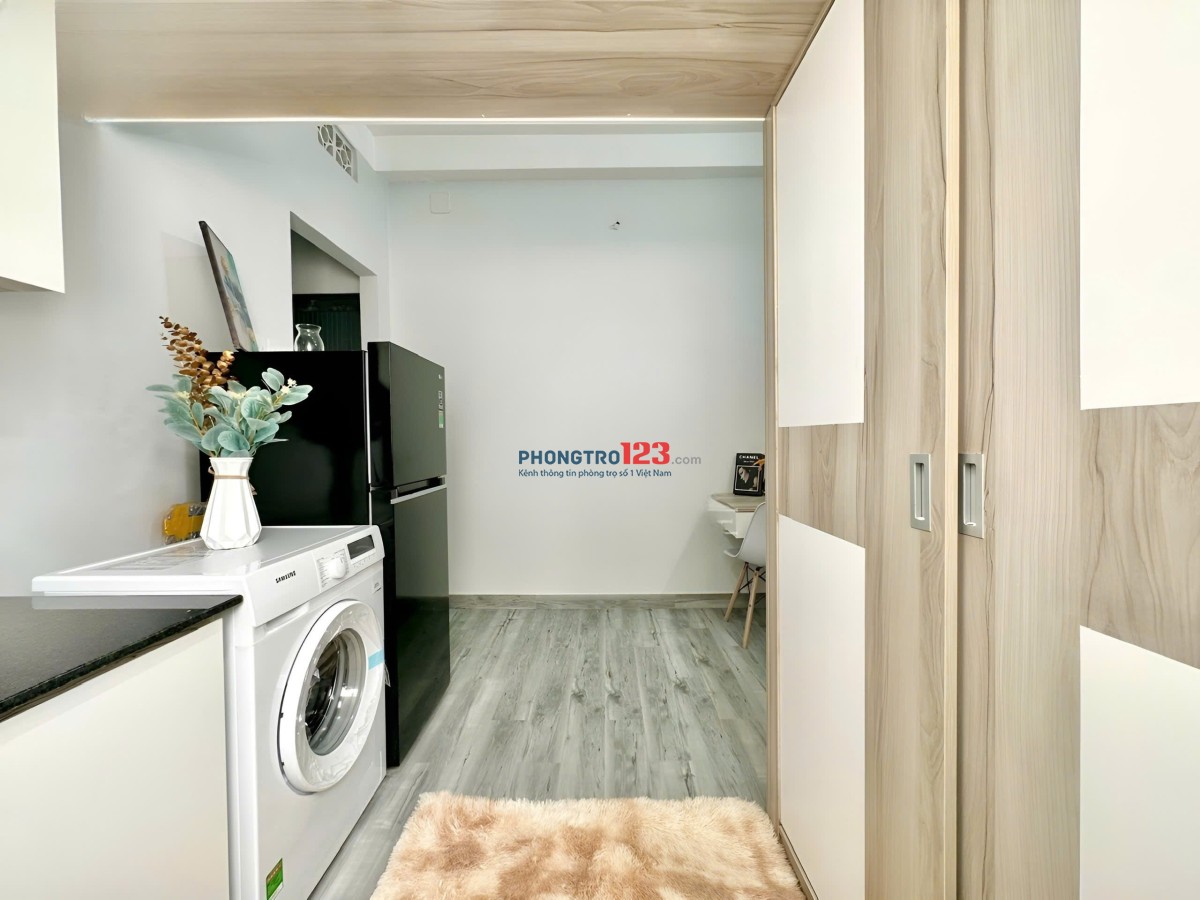 Cho Thuê Căn Hộ Duplex - Full Nội Thất Có Cửa Sổ Thoáng - 1367 Hoàng Sa, Tân Bình