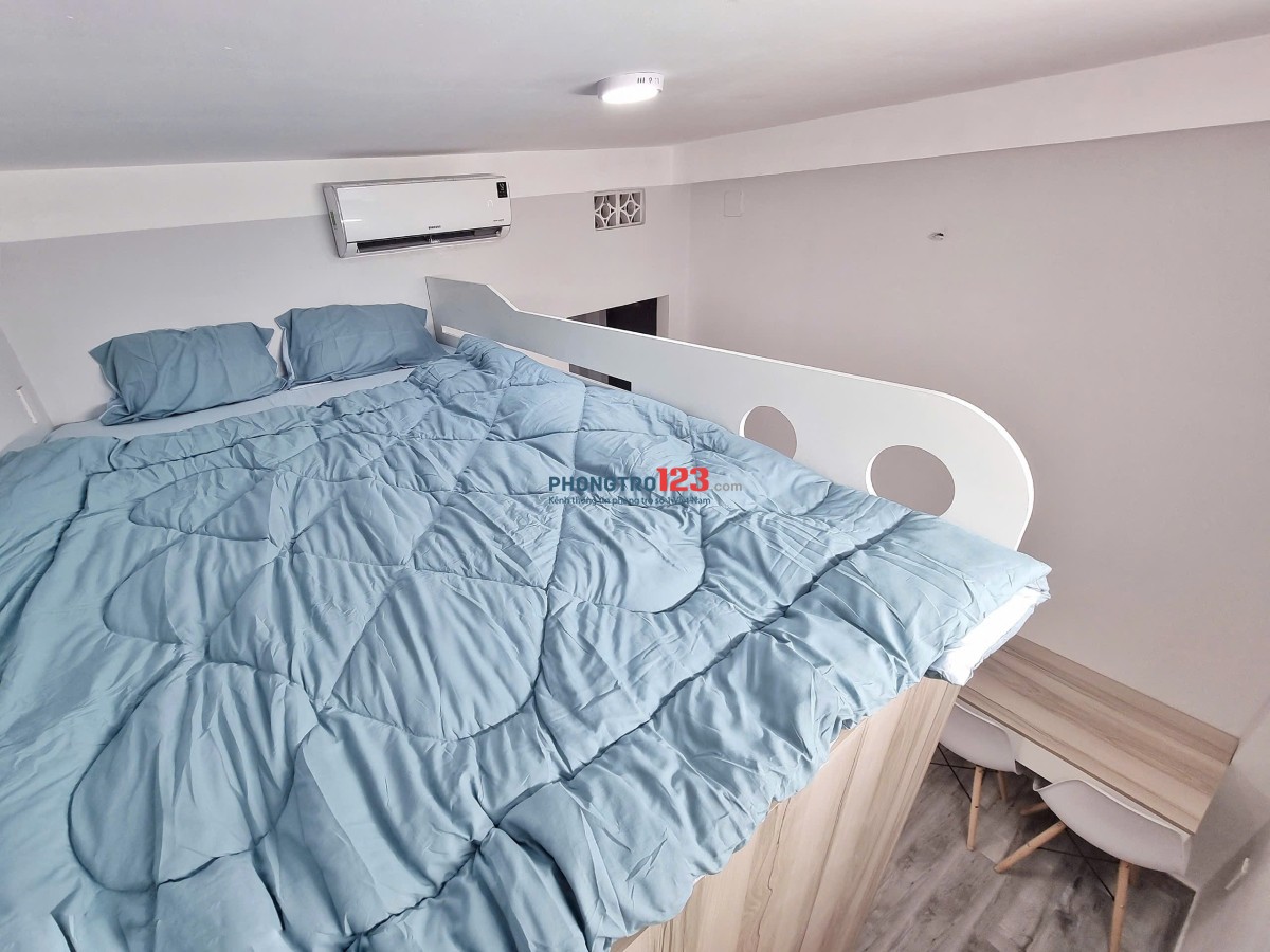 Cho Thuê Căn Hộ Duplex - Full Nội Thất Có Cửa Sổ Thoáng - 1367 Hoàng Sa, Tân Bình
