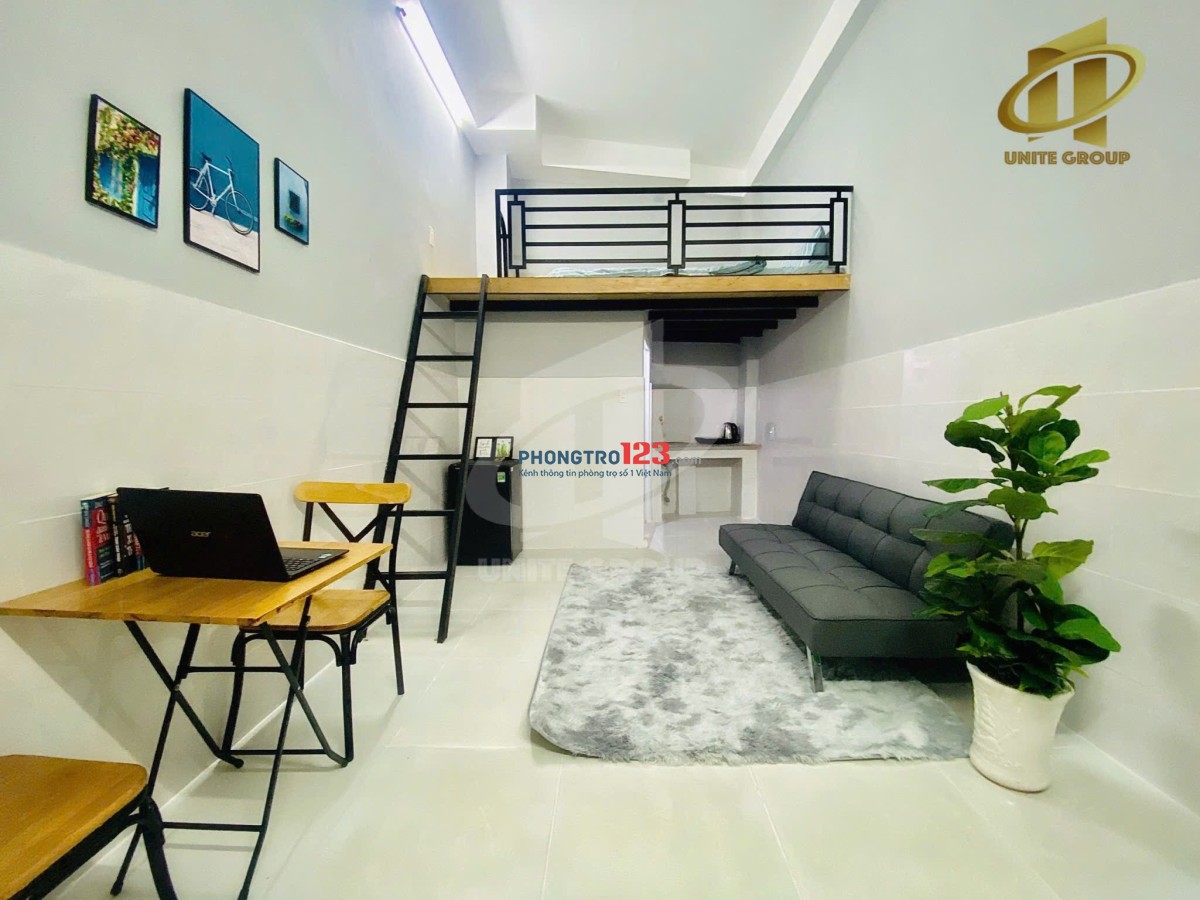 DUPLEX gần sân bay Tân Sơn Nhất, Etown, Cộng Hoà, vòng xoay Lăng Cha Cả FULL NỘI THẤT