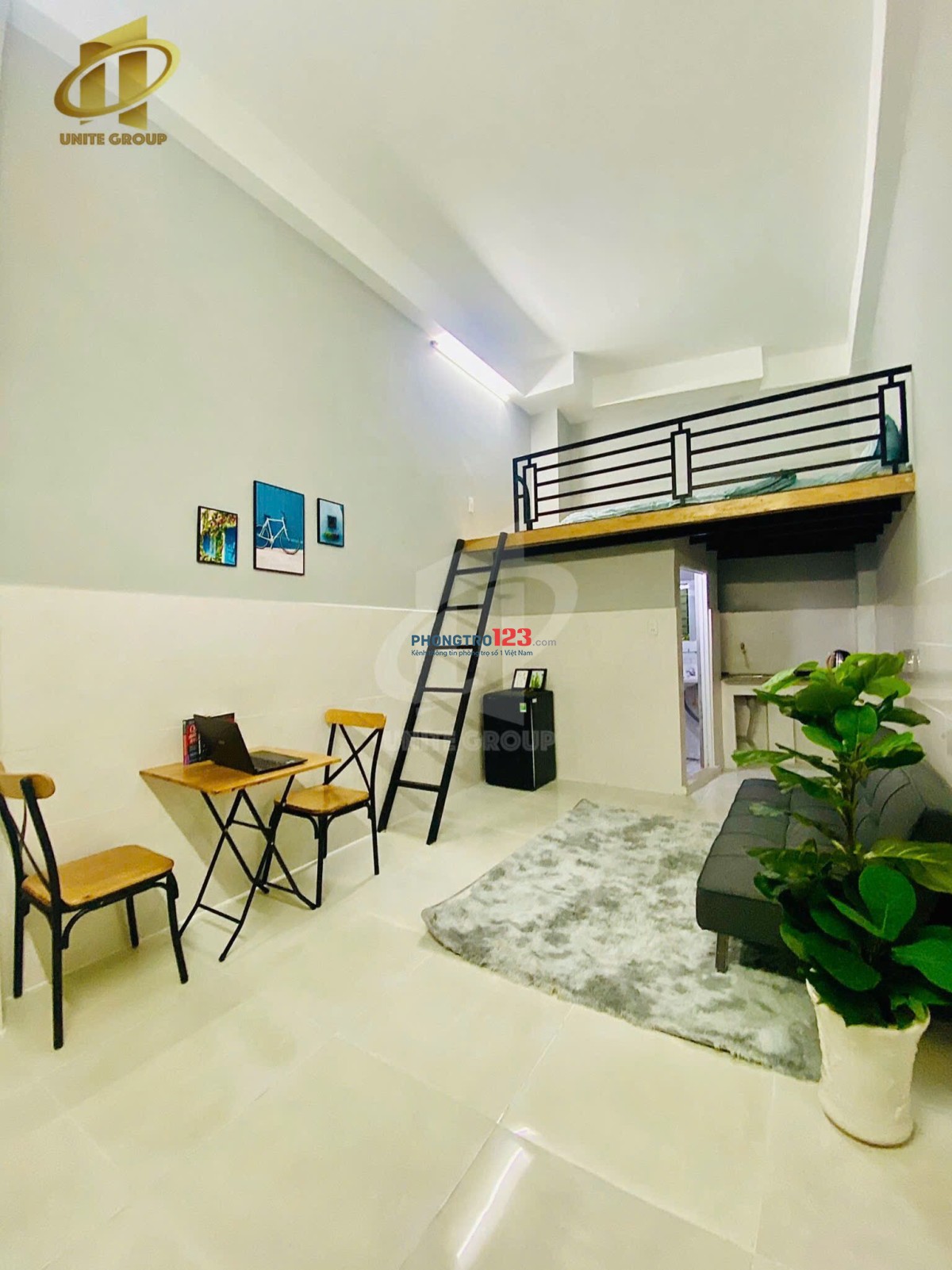 DUPLEX gần sân bay Tân Sơn Nhất, Etown, Cộng Hoà, vòng xoay Lăng Cha Cả FULL NỘI THẤT