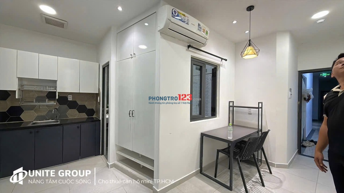 Cho thuê căn hộ dịch vụ trên đường Bùi Thị Xuân P3 gần khu K300, gần khu vực sân bay Tân Bình