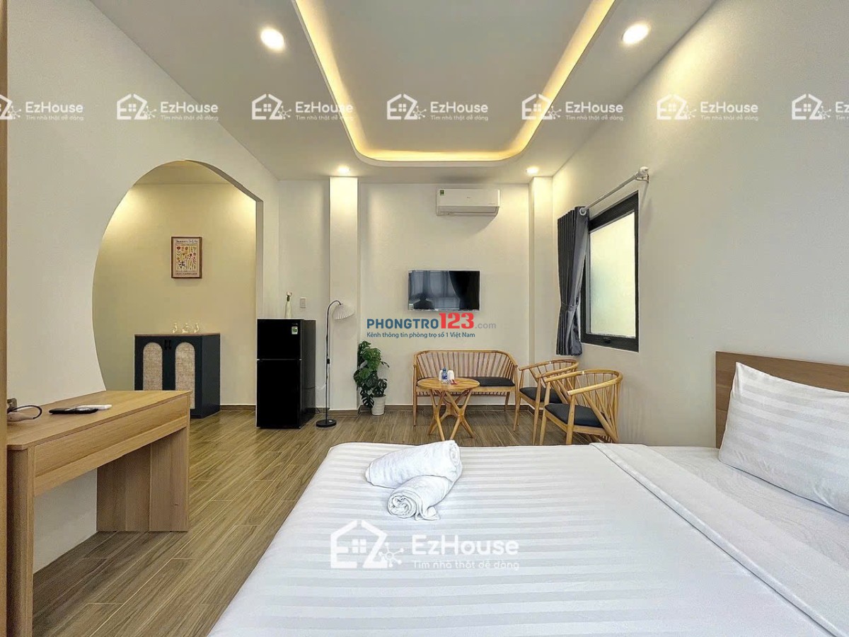 CĂN HỘ 1PN TÁCH BẾP siêu rộng gần SÂN BAY TÂN SƠN NHẤT.