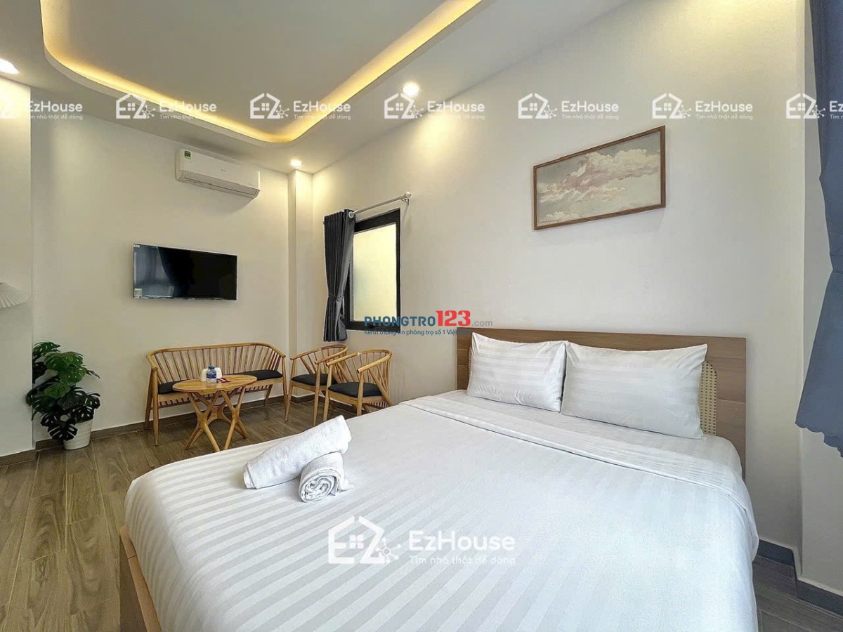 CĂN HỘ 1PN TÁCH BẾP siêu rộng gần SÂN BAY TÂN SƠN NHẤT.