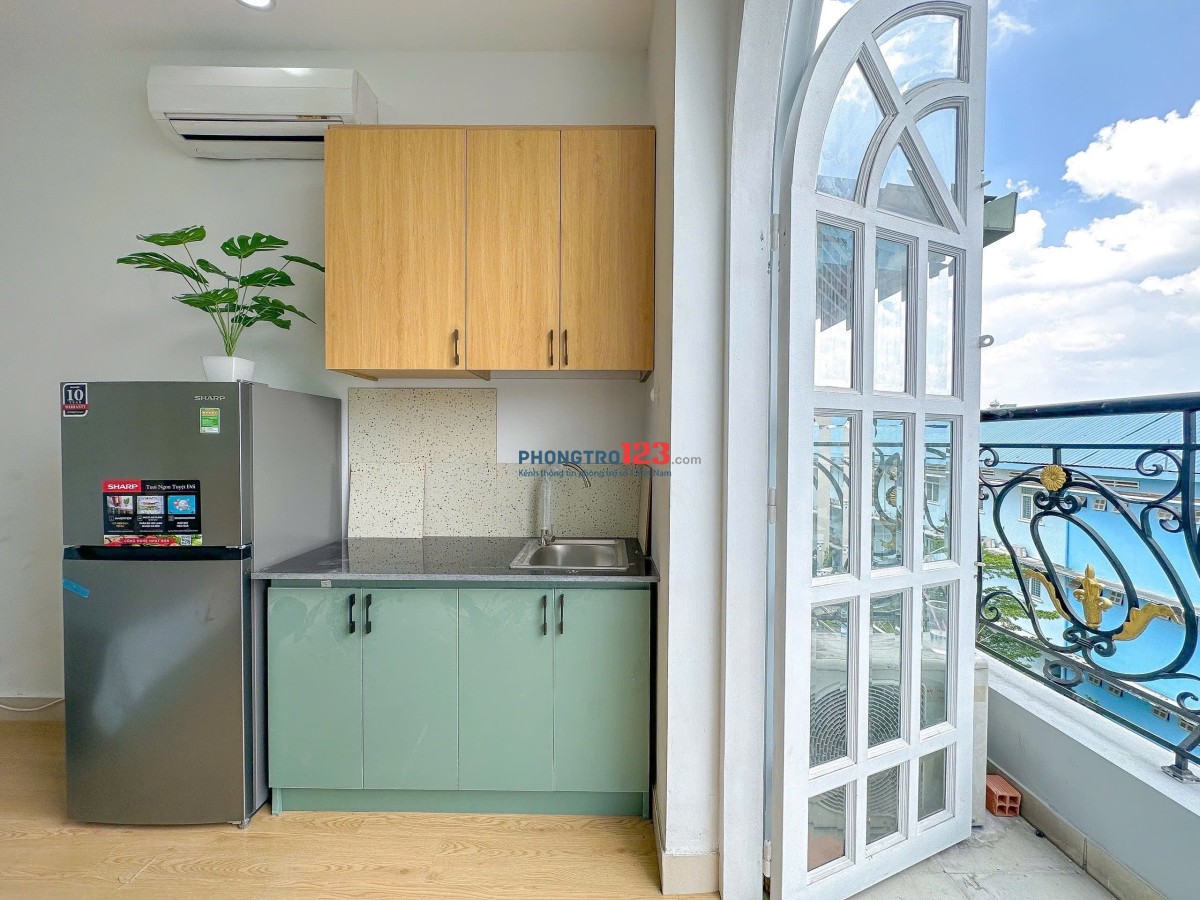  CHO THUÊ STUDIO CHDV_BAN CÔNG SIÊU XINH, FULL NT_GẦN UEH (CƠ SỞ A & B), HCMUT, HCMUE, HSU, VLU 