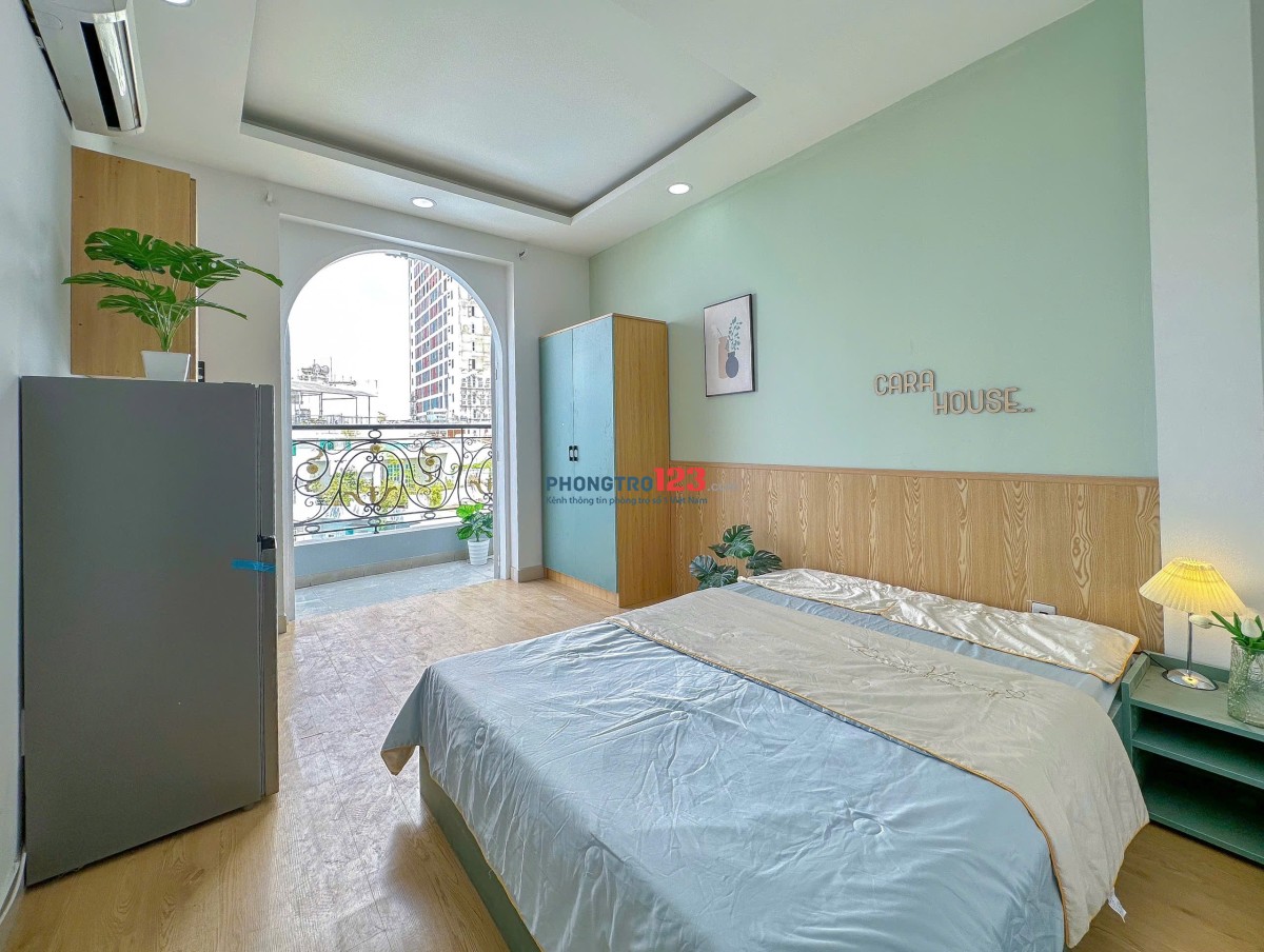  CHO THUÊ STUDIO CHDV_BAN CÔNG SIÊU XINH, FULL NT_GẦN UEH (CƠ SỞ A & B), HCMUT, HCMUE, HSU, VLU 
