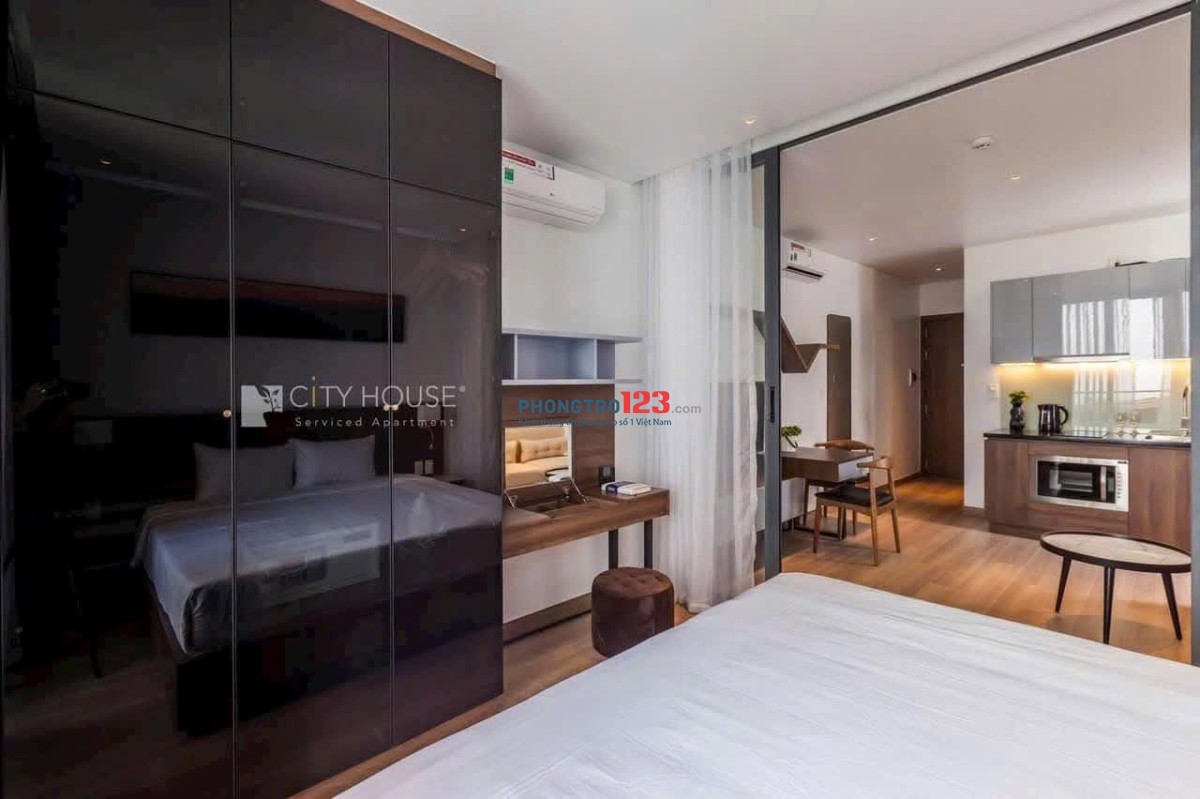 Cho thuê căn hộ dịch vụ 1pn ở Tân Bình siu xinh